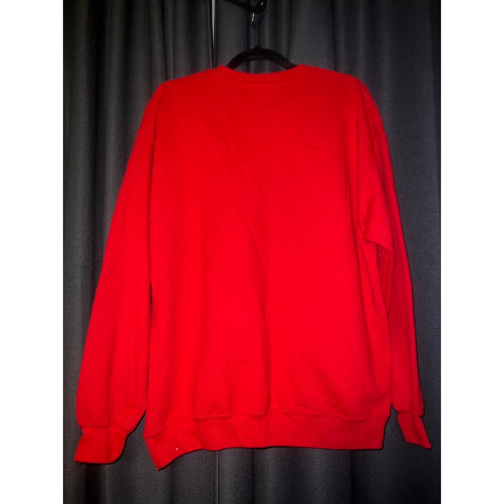 Ugly Christmas Sweater Xmas Sweatshirt Crewneck Size Large - Picture 3 of 3